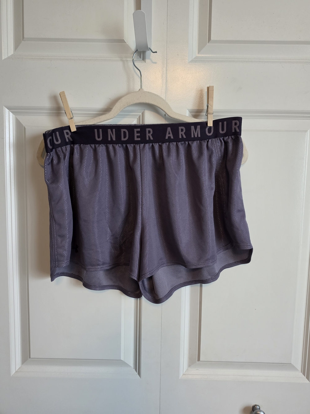 Under Armour Purple Athletic Shorts